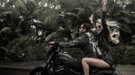 Couple Motorcycle Love Wallpaper For PC