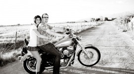 Couple Motorcycle Love Wallpaper Gallery