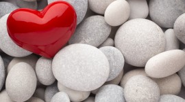 Heart Stones Wallpaper For Desktop