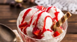 Ice Cream With Topping Wallpaper For IPhone Download