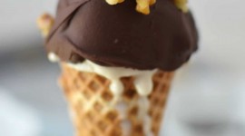 Ice Cream With Topping Wallpaper For IPhone Free