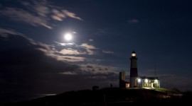 Lighthouse Night Photo