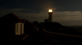 Lighthouse Night Photo Download#1