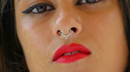 Nose Piercing Wallpaper For IPhone