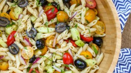 Salad With Olives Wallpaper Download