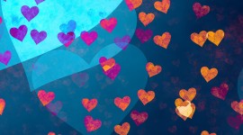4K Heart Pattern Wallpaper For IPhone