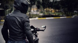 4K Motorcycle Helmet Photo Free