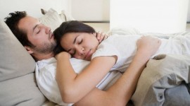 Husband Wife Sleep Wallpaper 1080p