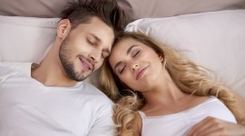Husband Wife Sleep Wallpaper