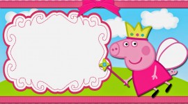 Peppa Pig Frame Wallpaper For Desktop