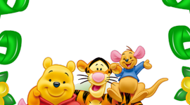 Winnie The Pooh Frame Wallpaper For IPhone#1