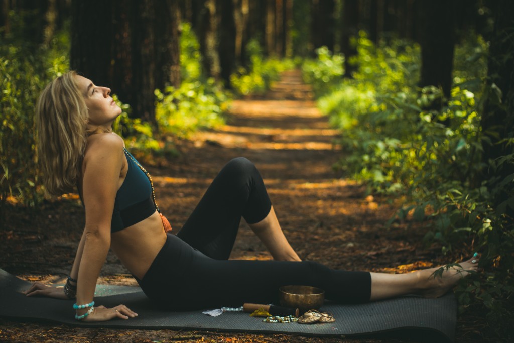 Yoga In The Forest wallpapers HD