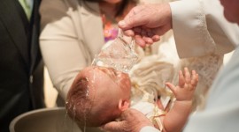 Baby Baptism Wallpaper