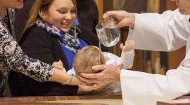 Baby Baptism Wallpaper Background
