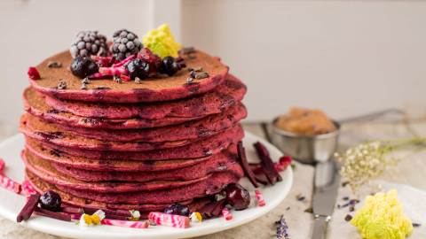 Beet Pancakes wallpapers high quality