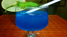 Blue Lagoon Cocktail Photo