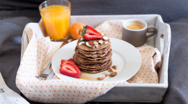 Buckwheat Pancakes Wallpaper