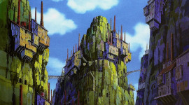 Castle In The Sky Wallpaper For IPhone