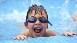Child To Swim Wallpaper For PC