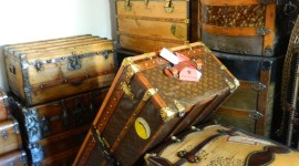 Old Suitcases Wallpaper For IPhone