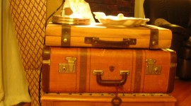 Old Suitcases Wallpaper For Mobile