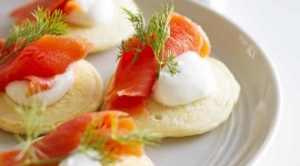 Pancakes With Salmon For IPhone