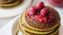 Pancakes With Spinach Wallpaper For PC
