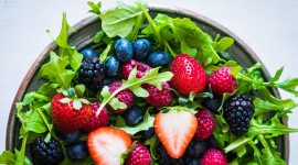 Arugula Strawberry Salad Image Download