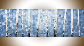 Blue Wall Desktop Wallpaper HD