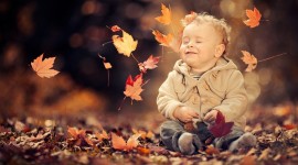 Child Autumn Image Download