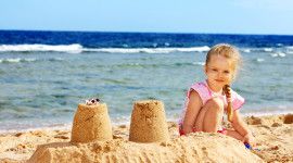 Child Sand Aircraft Picture