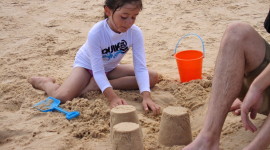 Child Sand Photo Free