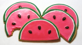 Cookies Watermelon Wallpaper For PC