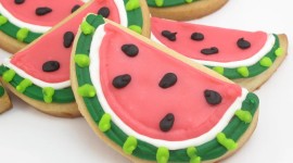 Cookies Watermelon Wallpaper HQ