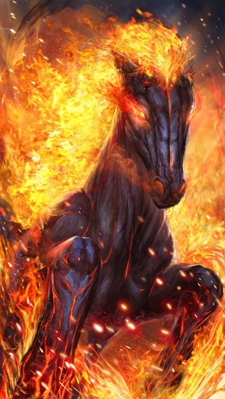 Fire Horse Wallpapers High Quality | Download Free