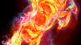 Fire Horse Wallpaper For IPhone