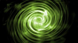 Green Swirl Wallpaper Full HD