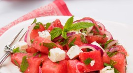 Watermelon Cheese Salad For Mobile