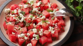Watermelon Cheese Salad Image#1