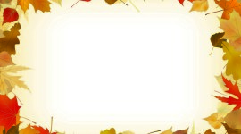 Autumn Leaf Frame Wallpaper Gallery