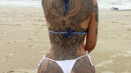 Buttock Tattoo Wallpaper For IPhone#1