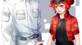 Cells At Work Wallpaper For IPhone#2