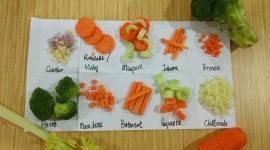 Cutting Vegetables Wallpaper Download Free