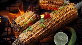Grilled Corn Wallpaper Free