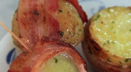 Potatoes Wrapped In Bacon For Android#1