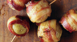 Potatoes Wrapped In Bacon For Mobile