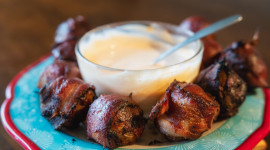 Potatoes Wrapped In Bacon Full HD#1