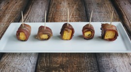 Potatoes Wrapped In Bacon Photo