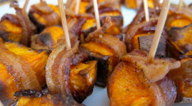 Potatoes Wrapped In Bacon Wallpaper HQ