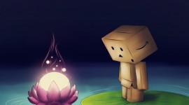 Robot Box Flowers Wallpaper For Android